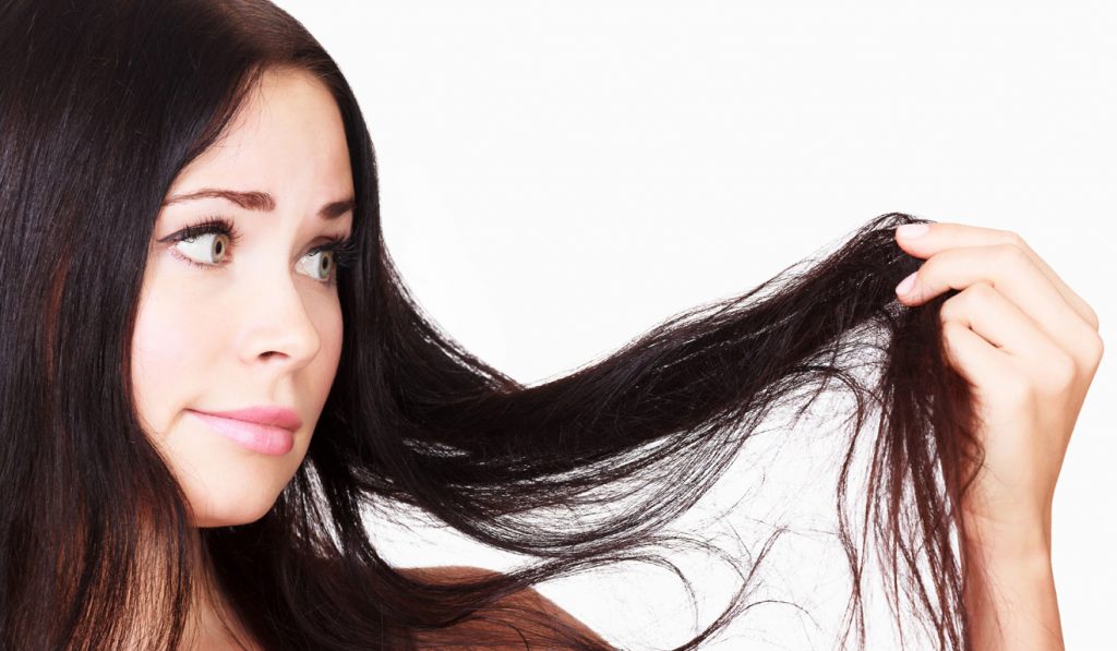 Cabelo danificado